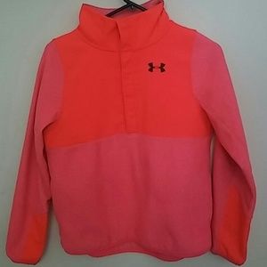 Girls Under Armour neon pink